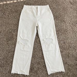 White jeans
